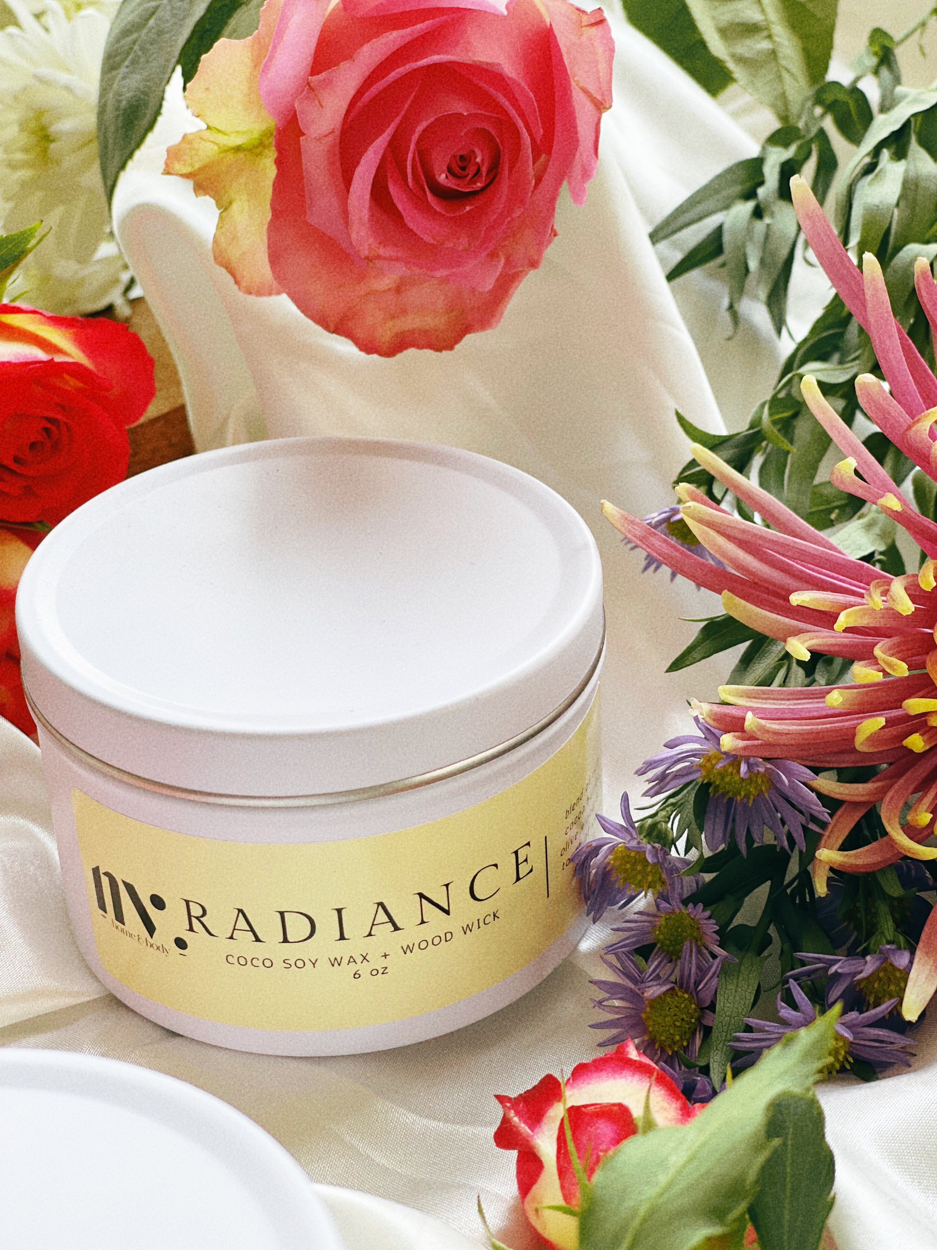 Radiance Tin Candle